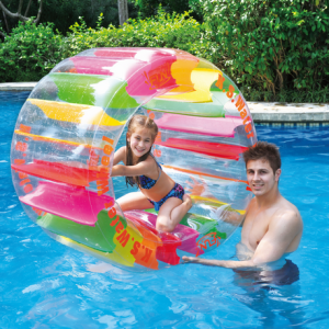 Kangmeile Inflatable Water Slide, Wider Steps, Kids Doorman, Lock, Pool Accessories, Inflatable Slide, Wider Steps, Funny Water Toys
