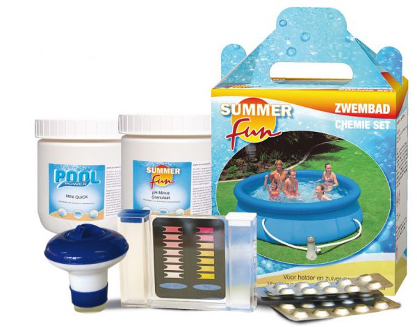 zwembad chemie startset compleet zwembadreiniging starters pakket jilong zwembaden nl