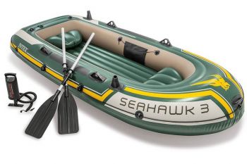 Intex Seahawk 3 Set - Driepersoons opblaasboot