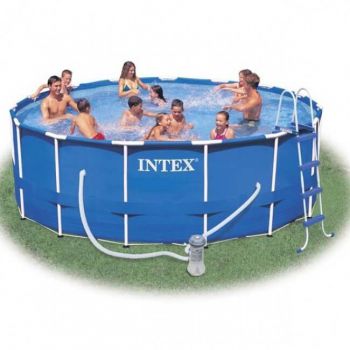 Intex Metal Frame zwembad 457 x 84 cm